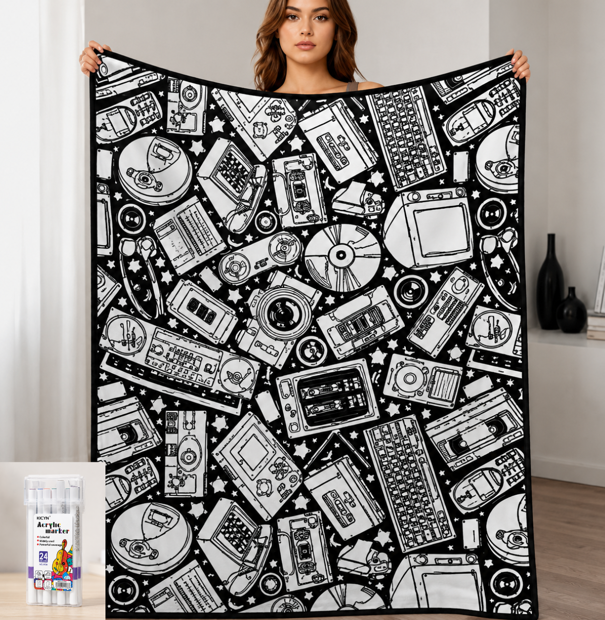 The Cozy Canvas Blanket